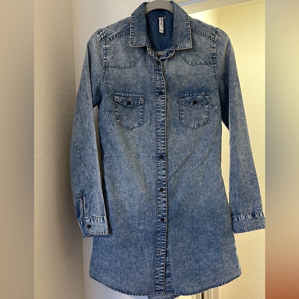 Denim dress